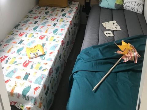 MOBILHOME 5 personnes - Mobil LAVANDE Climatisé 2 chambres (27m²)