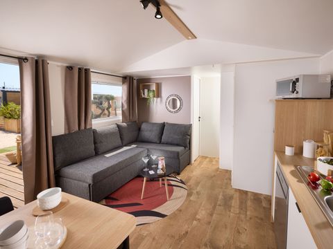 MOBILHOME 6 personnes - Mobil VANILLE Climatisé 3 chambres