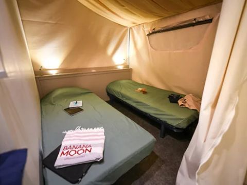TENTE TOILE ET BOIS 4 personnes - LODGE MAASAI