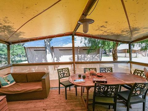 LODGE 6 personnes - Lodge Maasai 4/6 pers
