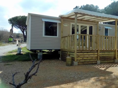 MOBILHOME 8 personnes - PRESTIGE 3 Ch Clim et TV