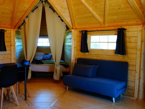 HÉBERGEMENT INSOLITE 2 personnes - Kota, bain Nordique & Sauna + cadeau de bienvenue