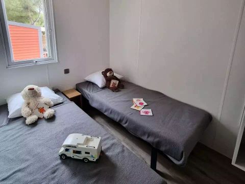 MOBILHOME 6 personnes - Mobil-Home En Vau 4 Pièces 6 Personnes Climatisé + TV