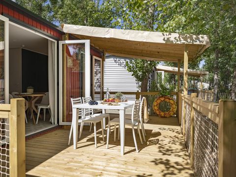 MOBILHOME 4 personnes - COTTAGE 4p 2ch clim ****