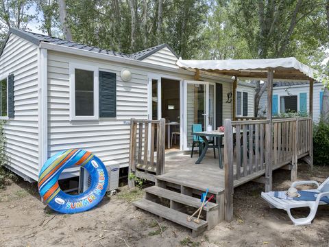 MOBILHOME 5 personnes - COTTAGE 4/5p 2ch clim **