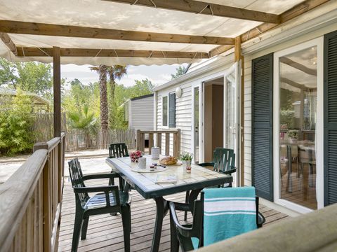 MOBILHOME 5 personnes - COTTAGE 4/5p 2ch clim **
