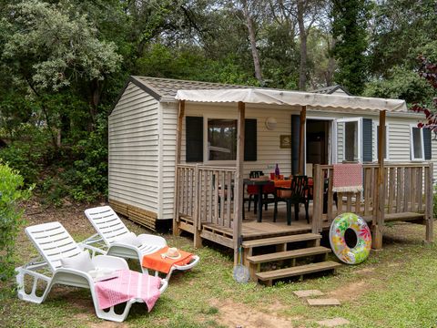 MOBILHOME 7 personnes - COTTAGE 6/7p 3ch clim ***