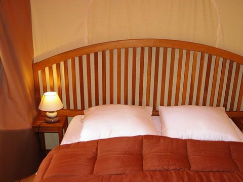 Tente en toile et en bois 5 personnes - Lodge