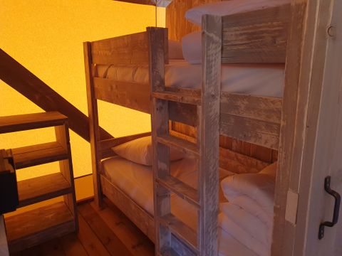 TENTE TOILE ET BOIS 6 personnes - Eco-Lodge WOODY 3 chambres