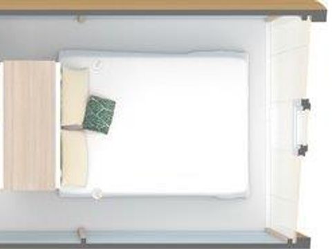 Tente 2 personnes - Coco Sweet 11m2 - 1 chambre - Sans sanitaires