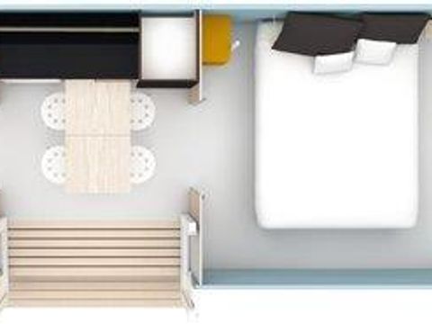 TENTE 4 personnes - Coco Sweet 16m² - 2 chambres - sans sanitaires 4 pers