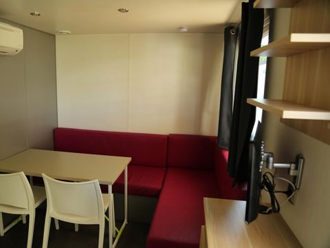MOBILHOME 2 personnes - Mobil-home Confort 18m² - 1 Chambre + TV + Clim 2 pers
