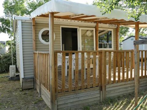 MOBILHOME 2 personnes - Mobil-home Confort 18m² - 1 Chambre + TV + Clim 2 pers