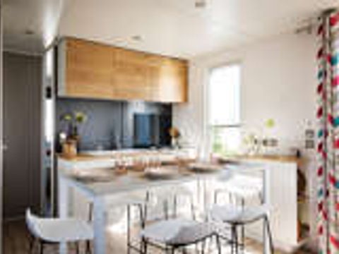 MOBILHOME 5 personnes - Mobil-home Confort 28m² - 2 chambres 5 Personnes + TV + Clim 5 pers