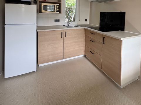 MOBILHOME 6 personnes -  Mobil-home Confort 28m² - 3 chambres + TV + Clim 6 pers