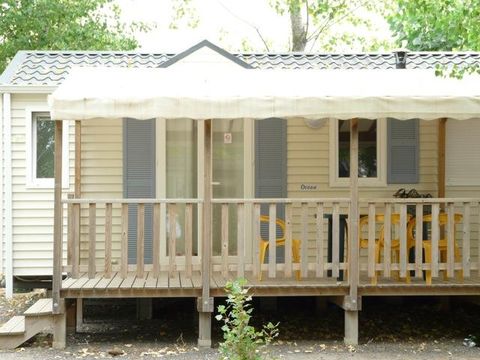 MOBILHOME 6 personnes -  Mobil-home Confort 28m² - 3 chambres + TV + Clim 6 pers