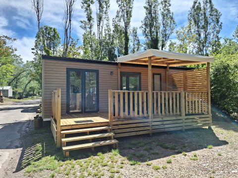 BUNGALOW 6 personnes - Mobil-home | Comfort | 3 Ch. | 6 Pers. | Terrasse surélevée | Clim.