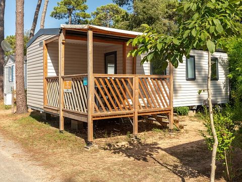 Mobilhome 6 personnes - Homair mobil homes au camping de la Méditerranée Comfort | 3 Ch. | 6 Pers. | Terrasse simple