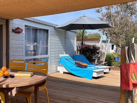 Mobilhome 6 personnes - Loggia - 32m² - 3 chambres - climatisé