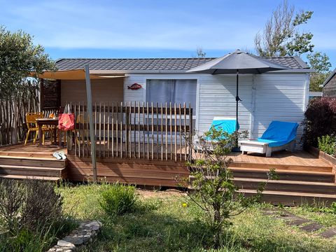 Mobilhome 6 personnes - Loggia - 32m² - 3 chambres - climatisé
