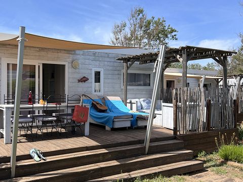 MOBILHOME 5 personnes - Key West - 34m² - 2 chambres - climatisé