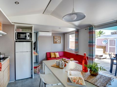 MOBILHOME 6 personnes - COTTAGE CAÏCOS PREMIUM