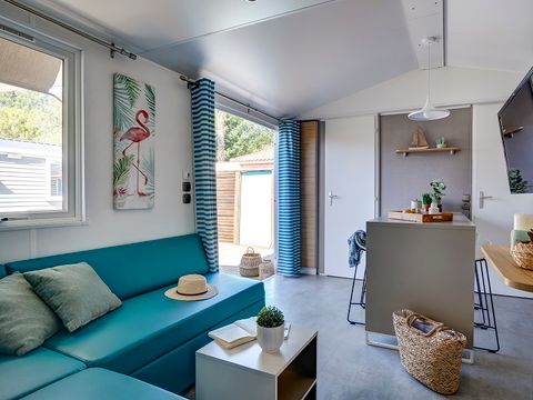 MOBILHOME 6 personnes - COTTAGE CAÏCOS PREMIUM