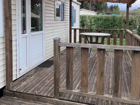 MOBILHOME 4 personnes - Mobil Home Esseentiel : 4personnes (2 chambres, climatisation)