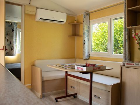 Mobilhome 4 personnes - Mobil Home Esseentiel : 4personnes (2 chambres, climatisation)