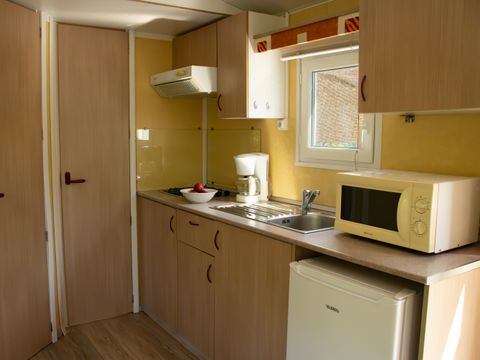 Mobilhome 4 personnes - Mobil Home Esseentiel : 4personnes (2 chambres, climatisation)