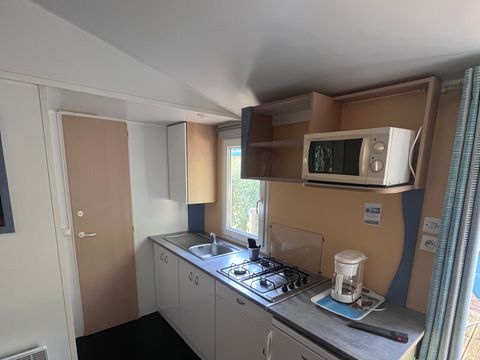 MOBILHOME 4 personnes - 25 m², climatisation