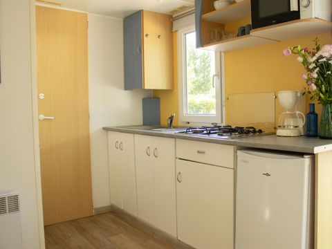 Mobilhome 4 personnes - 25 m², climatisation