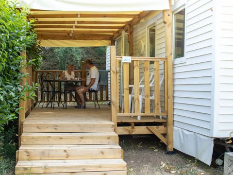 Mobilhome 4 personnes - 25 m², climatisation