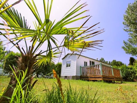 Mobilhome 6 personnes - Mobil-home Nature 4/6 personnes, 2 chambres, climatisation