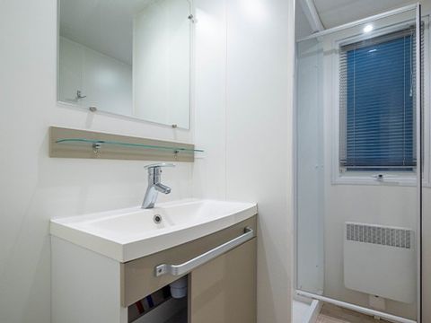 MOBILHOME 6 personnes - Comfort | 3 Ch. | 6 Pers. | Terrasse simple | Clim.