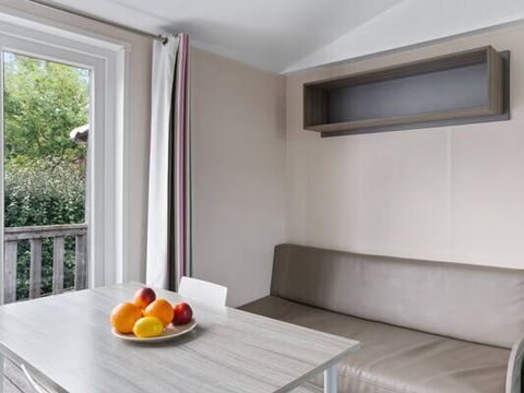 MOBILHOME 4 personnes - Mobil-home PMR | Comfort | 2 Ch. | 4 Pers. | Terrasse surélevée | Clim. | TV