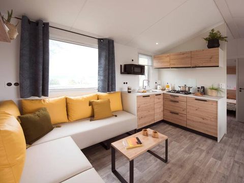 MOBILHOME 8 personnes - Mobil-home | Premium | 4 Ch. | 8 Pers. | Terrasse Lounge | Outdoor kitchen | 2 SDB | Clim.