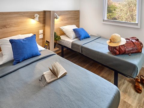 MOBILHOME 6 personnes - Lodge Luxe 2 à 6 pers. clim. Plancha