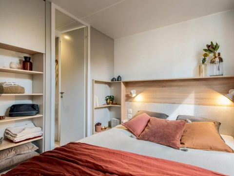 MOBILHOME 6 personnes - Lodge Luxe 2 à 6 pers. clim. Plancha