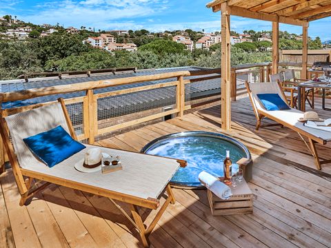 MOBILHOME 4 personnes - Lodge 2 à 4 pers. Vue mer clim. Plancha