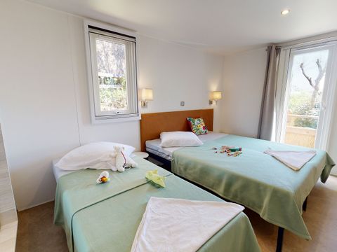MOBILHOME 6 personnes - Lodge 2 à 6 pers. Vue mer  clim. Plancha