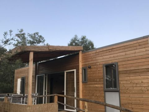 MOBILHOME 6 personnes - Lodge 2 à 6 pers. Vue mer  clim. Plancha