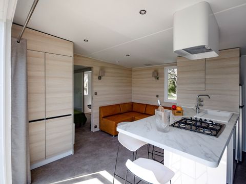 MOBILHOME 6 personnes - Lodge 2 à 6 pers. Vue mer  clim. Plancha