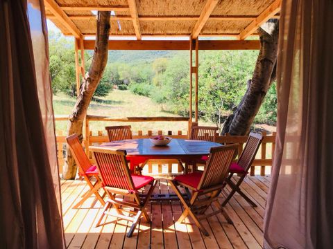 MOBILHOME 6 personnes - Lodge Luxe Vue Nature