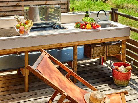 MOBILHOME 6 personnes - Lodge Luxe Vue Nature