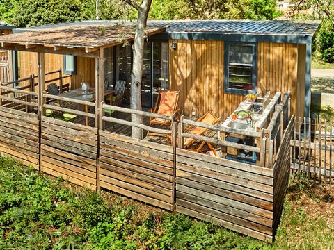 MOBILHOME 6 personnes - Lodge Luxe Vue Nature