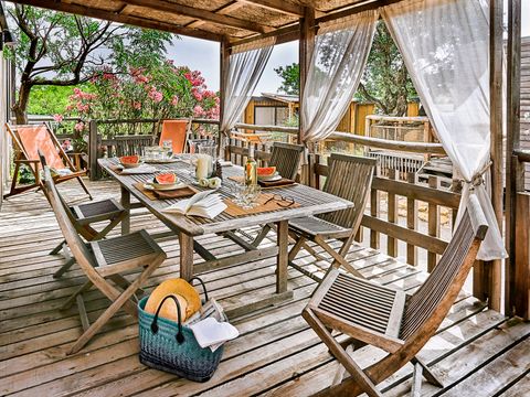 MOBILHOME 4 personnes - Luxe