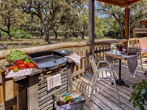 LODGE 6 personnes - Lodge 3 chambres Vue Nature