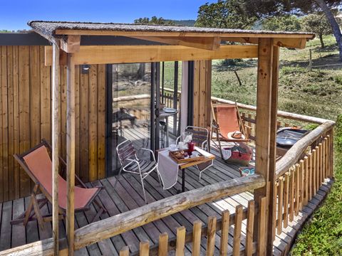 LODGE 6 personnes - Lodge 3 chambres Vue Nature