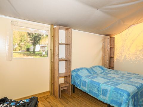 MOBILHOME 4 personnes - Eco Lodge Standard PMR 25m² - 2 chambres, sans sanitaire + terrasse